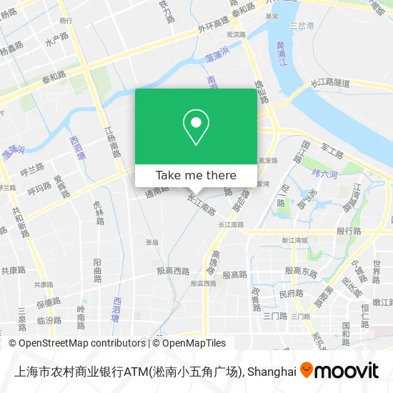 上海市农村商业银行ATM(淞南小五角广场) map