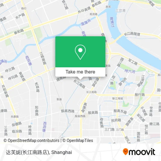 达芙妮(长江南路店) map