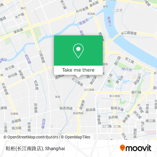鞋柜(长江南路店) map