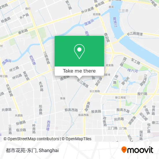 都市花苑-东门 map