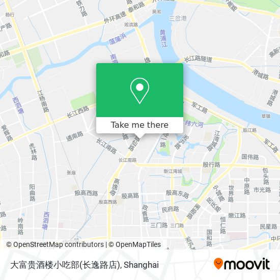 大富贵酒楼小吃部(长逸路店) map