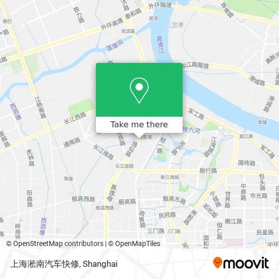 上海淞南汽车快修 map