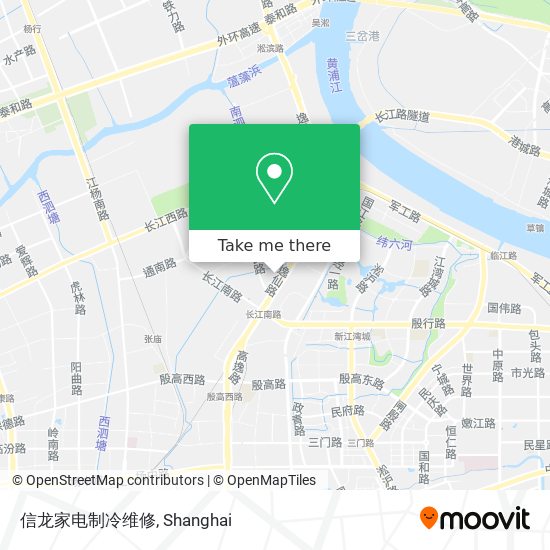 信龙家电制冷维修 map