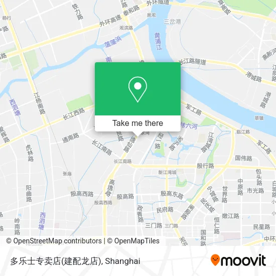 多乐士专卖店(建配龙店) map