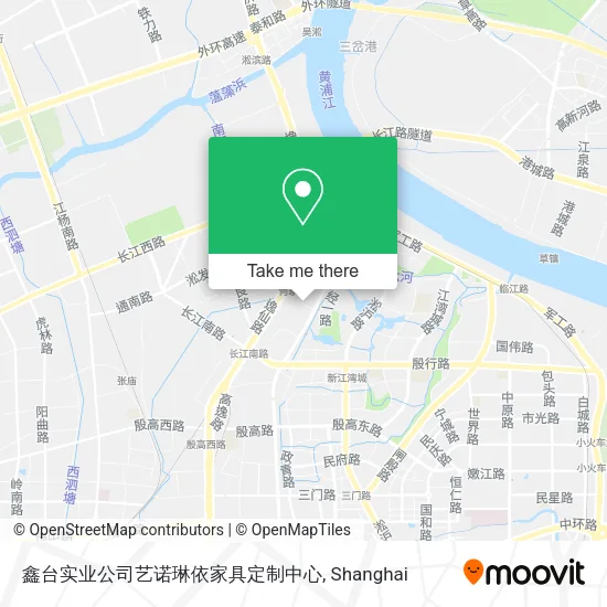 鑫台实业公司艺诺琳依家具定制中心 map