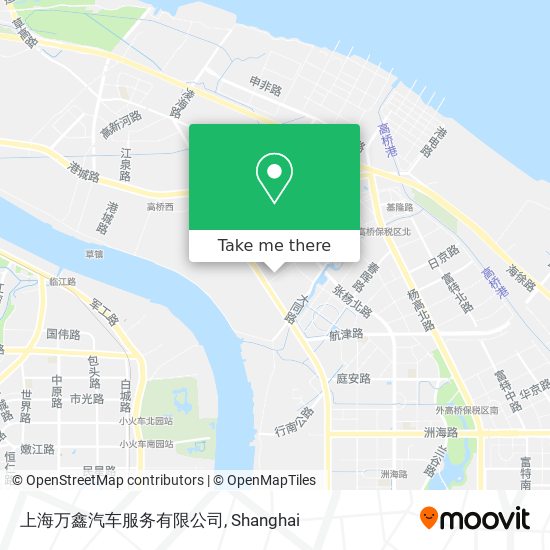 上海万鑫汽车服务有限公司 map