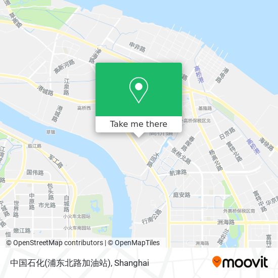 中国石化(浦东北路加油站) map
