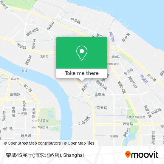 荣威4S展厅(浦东北路店) map