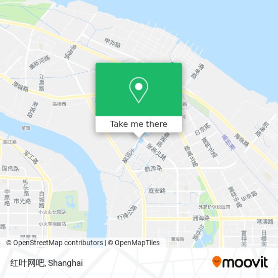 红叶网吧 map