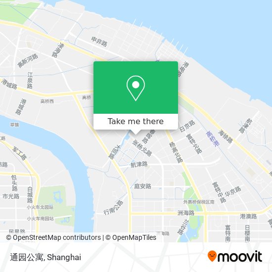 通园公寓 map