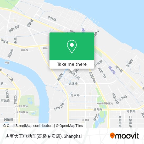 杰宝大王电动车(高桥专卖店) map
