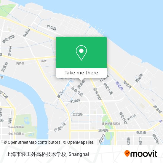 上海市轻工外高桥技术学校 map