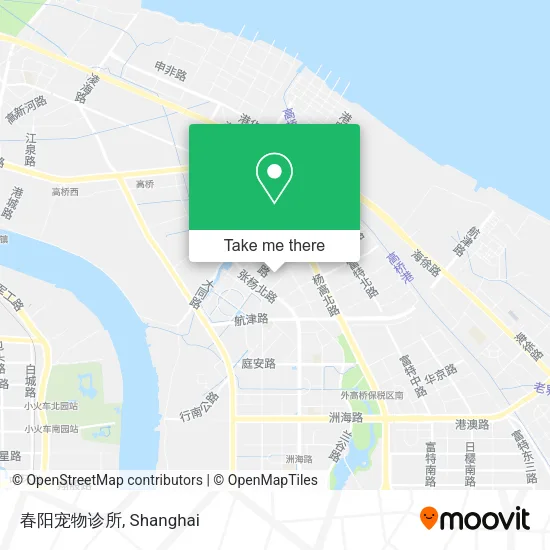 春阳宠物诊所 map