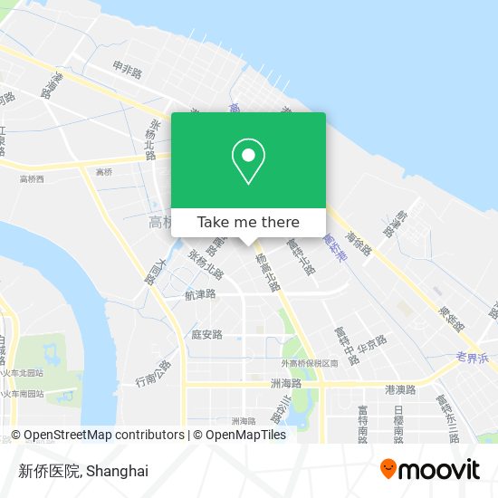 新侨医院 map