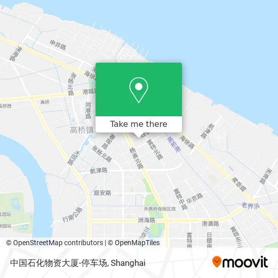 中国石化物资大厦-停车场 map