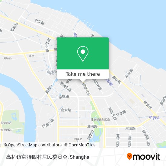 高桥镇富特四村居民委员会 map