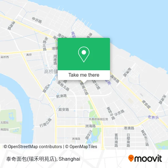 泰奇面包(瑞禾明苑店) map