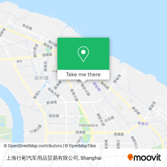 上海行彬汽车用品贸易有限公司 map