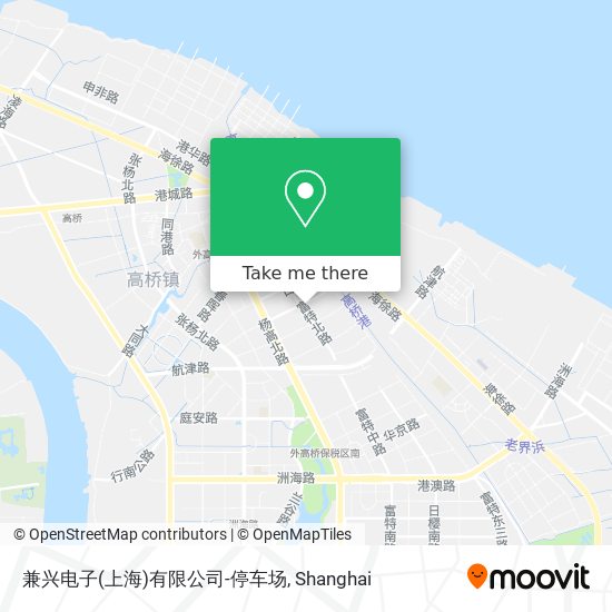 兼兴电子(上海)有限公司-停车场 map