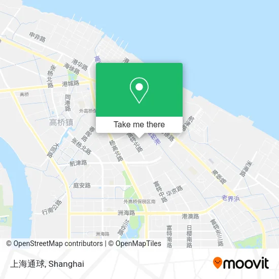上海通球 map
