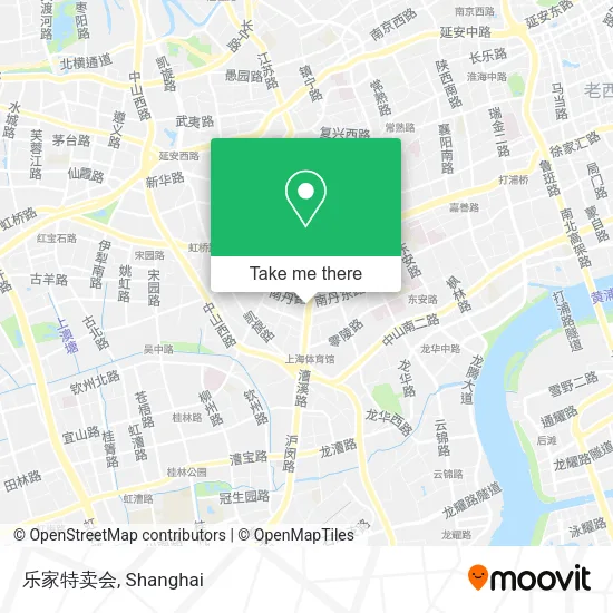 乐家特卖会 map