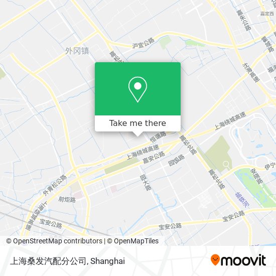 上海桑发汽配分公司 map