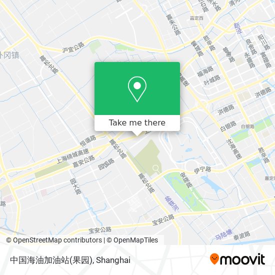 中国海油加油站(果园) map