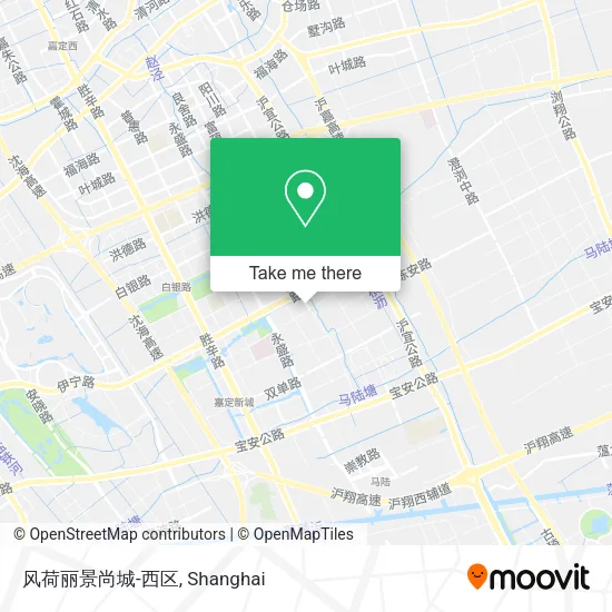 风荷丽景尚城-西区 map