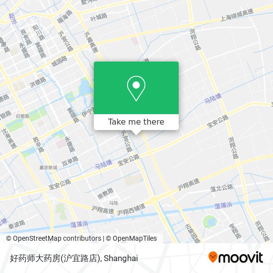 好药师大药房(沪宜路店) map
