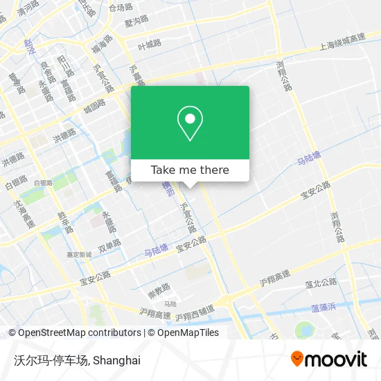 沃尔玛-停车场 map