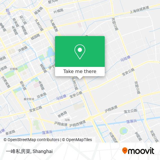 一峰私房菜 map
