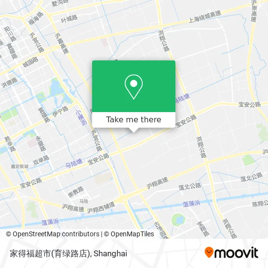 家得福超市(育绿路店) map