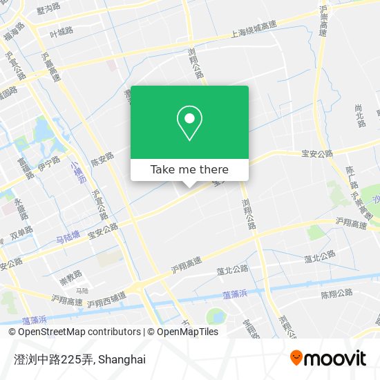 澄浏中路225弄 map