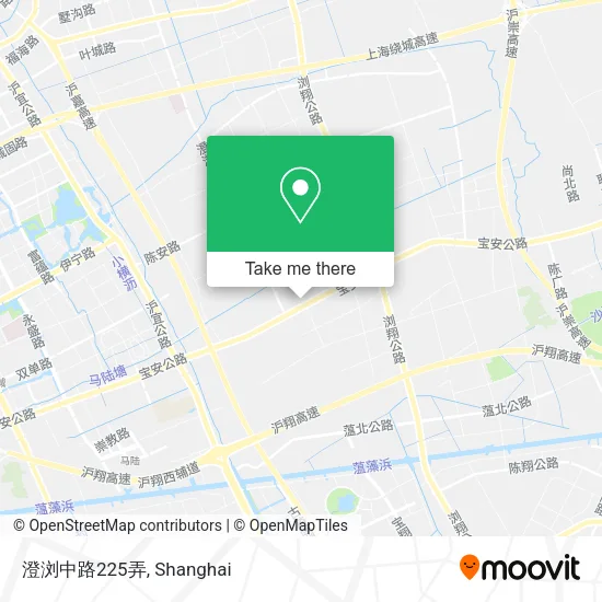 澄浏中路225弄 map