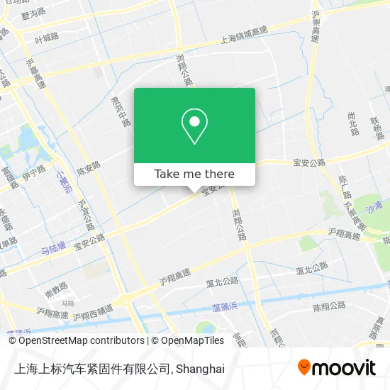 上海上标汽车紧固件有限公司 map