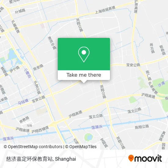 慈济嘉定环保教育站 map
