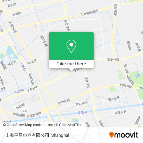 上海亨昌电器有限公司 map
