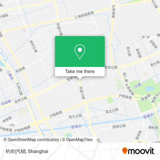 钧剑汽销 map