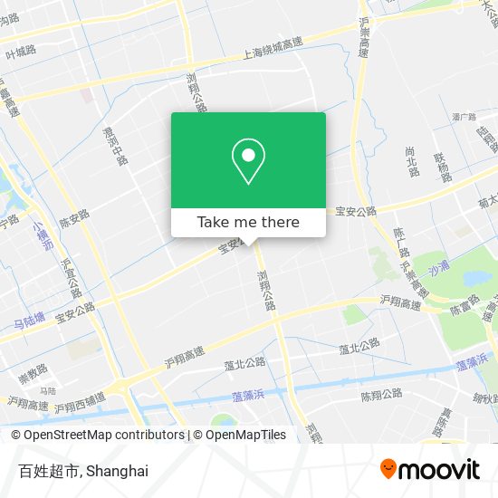 百姓超市 map