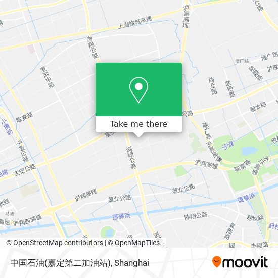 中国石油(嘉定第二加油站) map