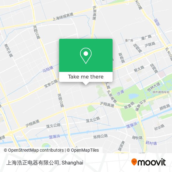 上海浩正电器有限公司 map