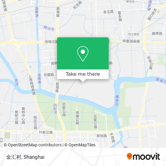 金汇村 map