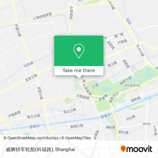 威狮轿车轮胎(科福路) map