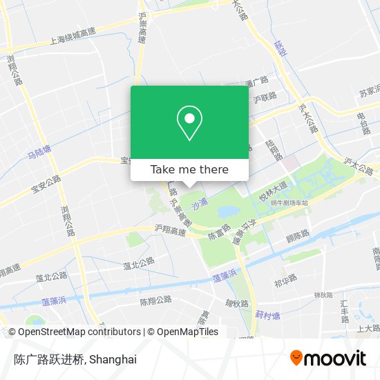 陈广路跃进桥 map