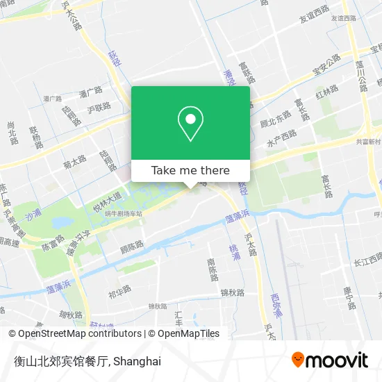 衡山北郊宾馆餐厅 map