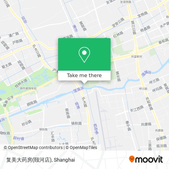复美大药房(颐河店) map