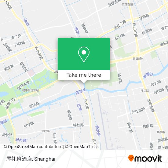 屋礼飨酒店 map