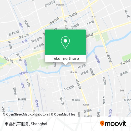 申鑫汽车服务 map