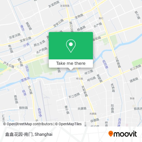 鑫鑫花园-南门 map