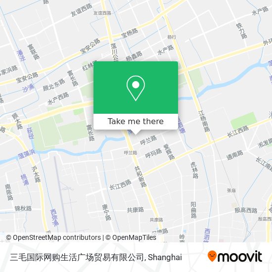 三毛国际网购生活广场贸易有限公司 map